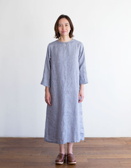 値下げしました Fog Linen Work Flw ジリアン マキシワンピース くらし舎オンラインストア